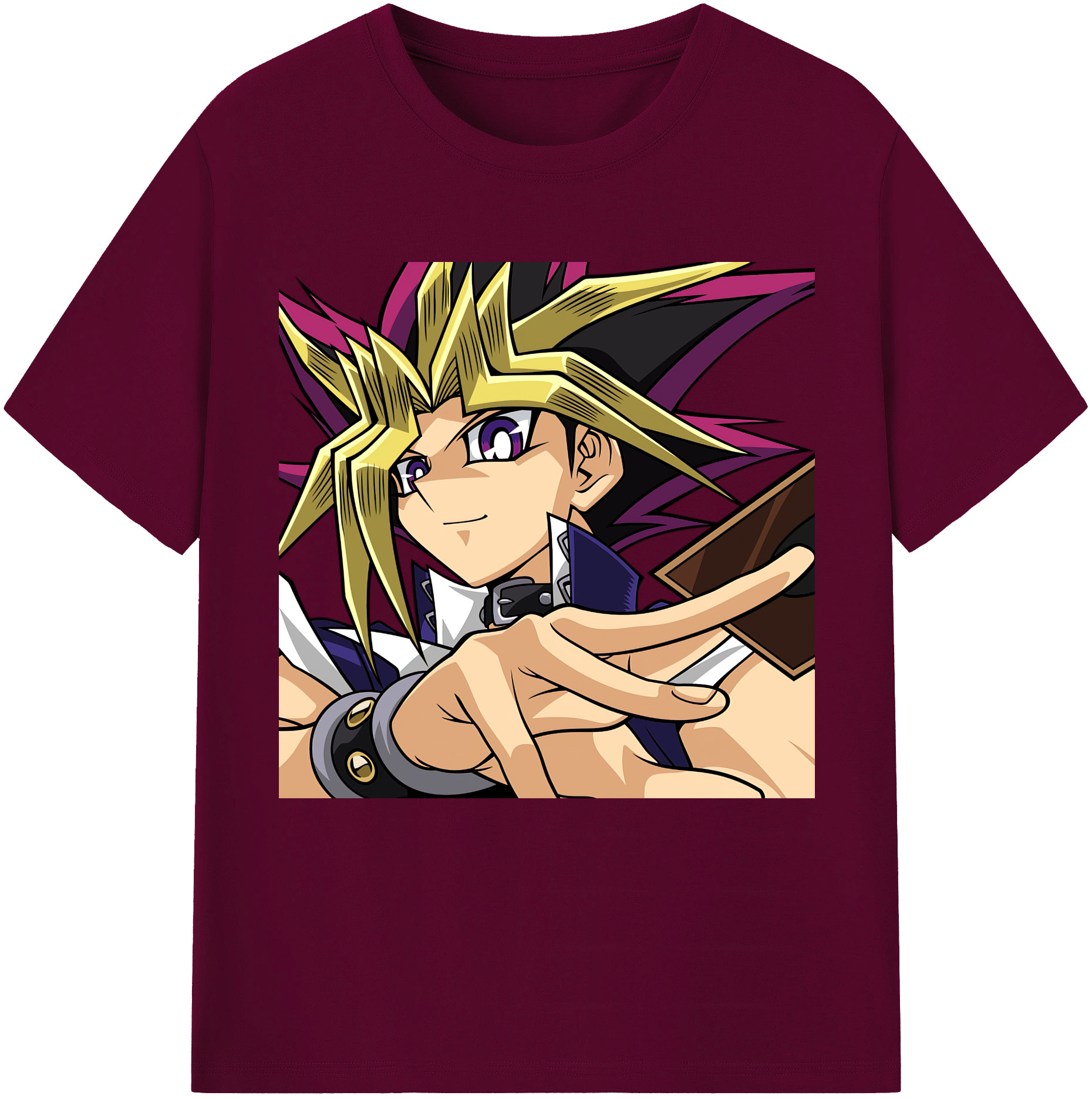 （画像用） 遊☆戯☆王 Yu-Gi-Oh! レディースカジュアルプリントTシャツ（綿100％）